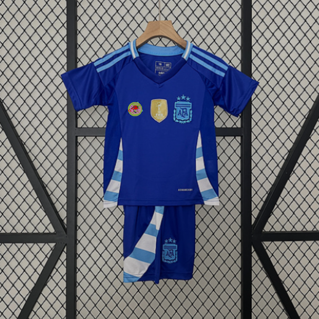 Argentina 2024 “Messi” Kit Away Kids PICANTE JERSEYS